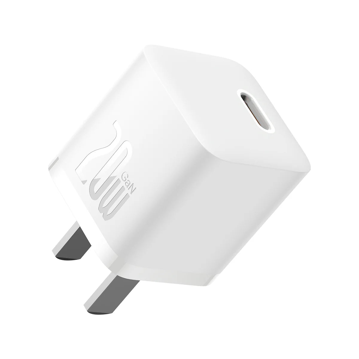 Baseus GaN5 Fast Charger 1C 20W CN Set Mini (With Type-C to iPhone Cable)