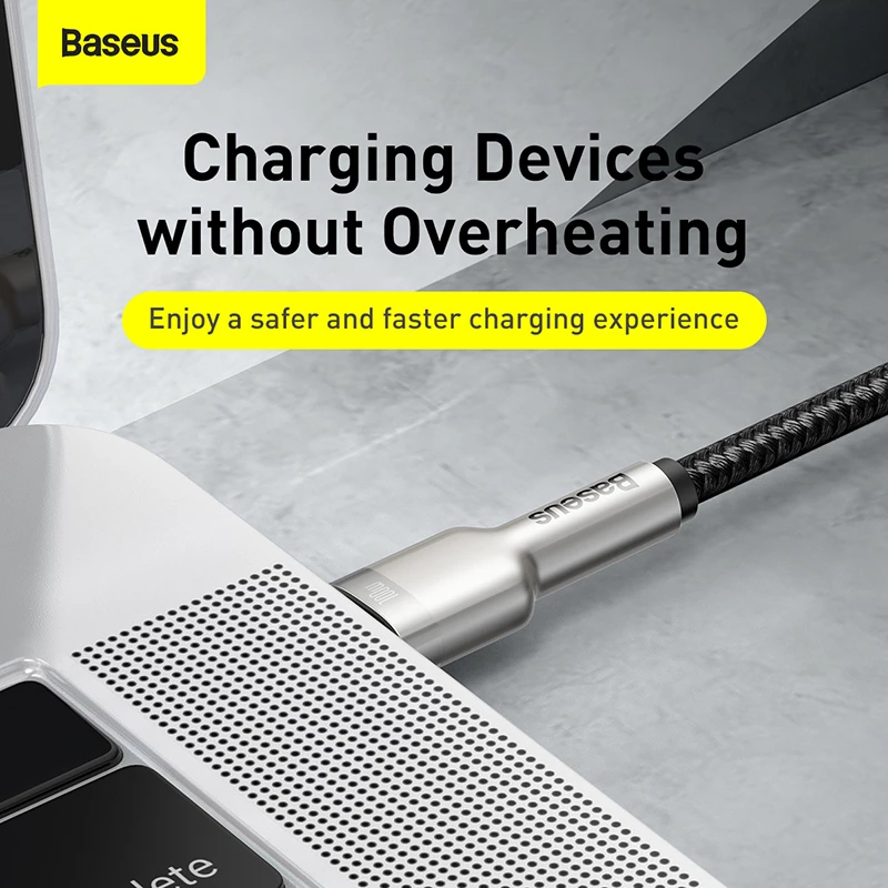 Baseus Cafule Metal Data Cable Type-C to Type-C 100W
