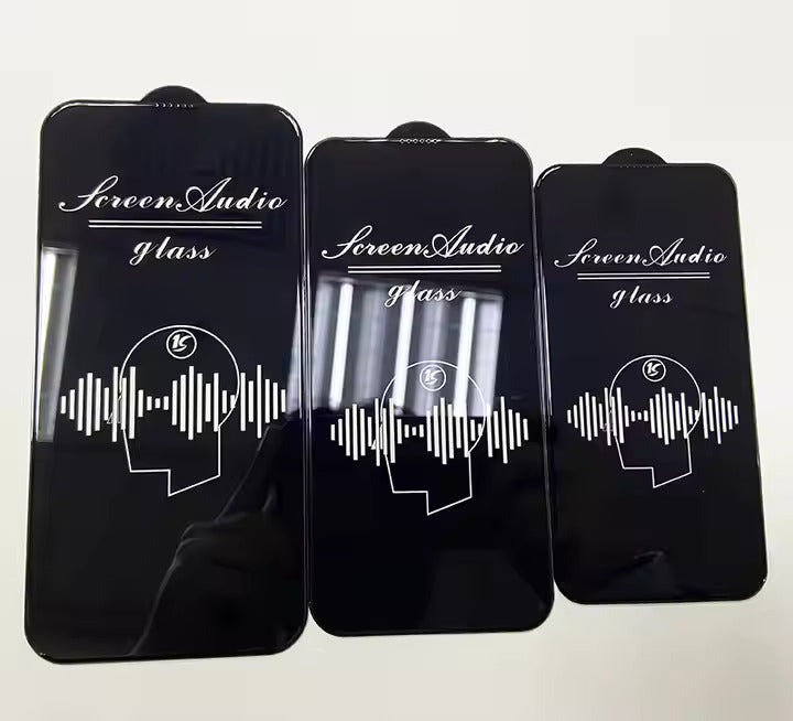 Premium 9H HD Screen Protector | Audio Glass for iPhones