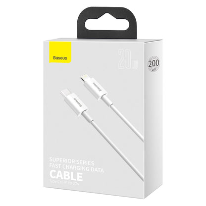 Baseus Superior Series Type-C to Lightning Cable – 20W Fast Charging