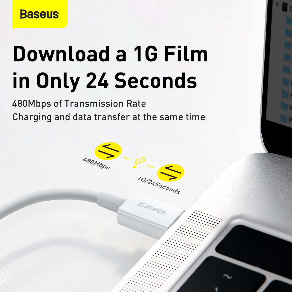 Baseus Superior Series Type-C to Lightning Cable – 20W Fast Charging