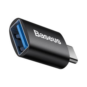 Baseus Ingenuity Series Mini OTG Adapter Type-C to USB-A 3.1 – Sleek Black Design