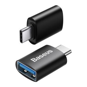 Baseus Ingenuity Series Mini OTG Adapter Type-C to USB-A 3.1 – Sleek Black Design