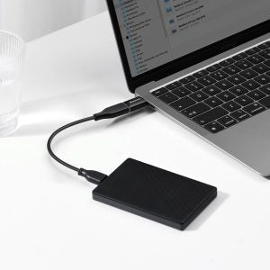 Baseus Ingenuity Series Mini OTG Adapter Type-C to USB-A 3.1 – Sleek Black Design