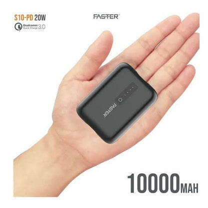 Faster Super Mini Fast Charging PD Power Bank 22.5W 10000mAh