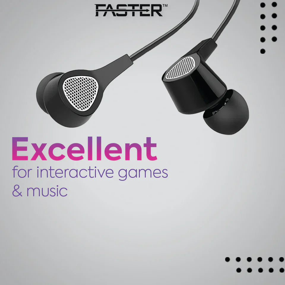 FASTER F15 Universal Music Earphone