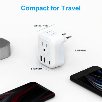 European Travel Plug Adapter.