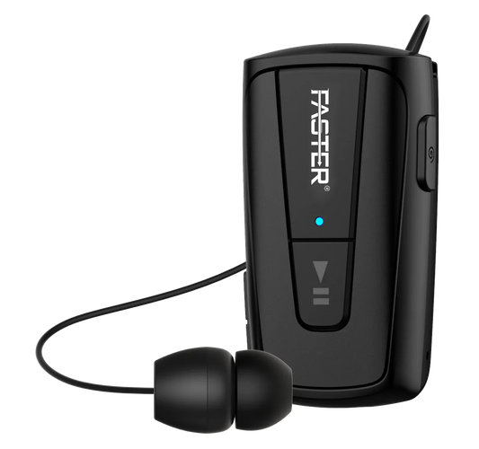 FASTER R12 Pro Retractable Bluetooth Headset